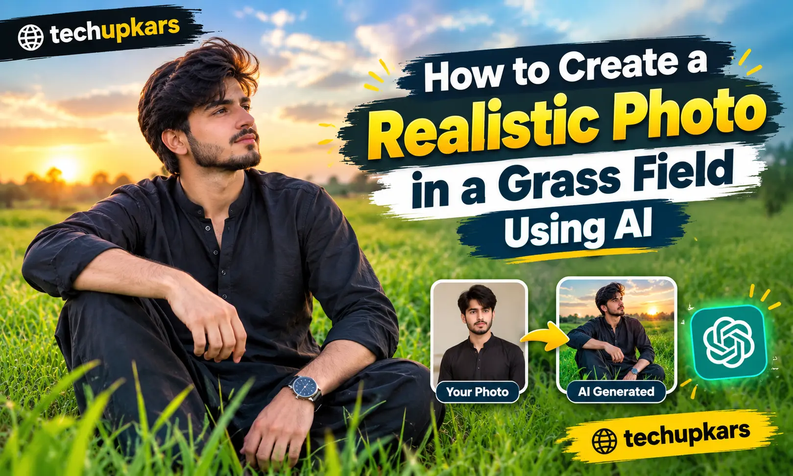 Realistic Outdoor AI Photo Editing Prompt 2026
