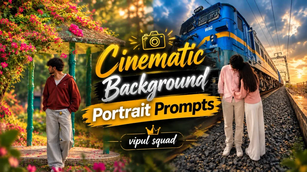 Cinematic Baground Portrait Prompts