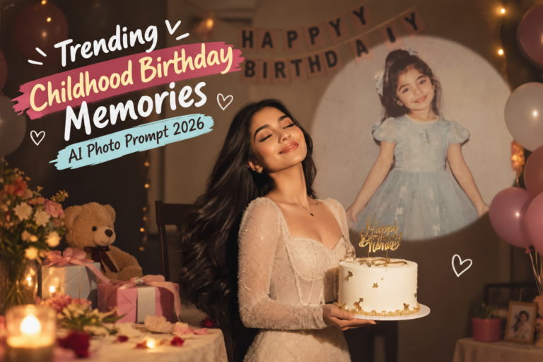 Trending Childhood Birthday Memories AI Photo Prompt 2026