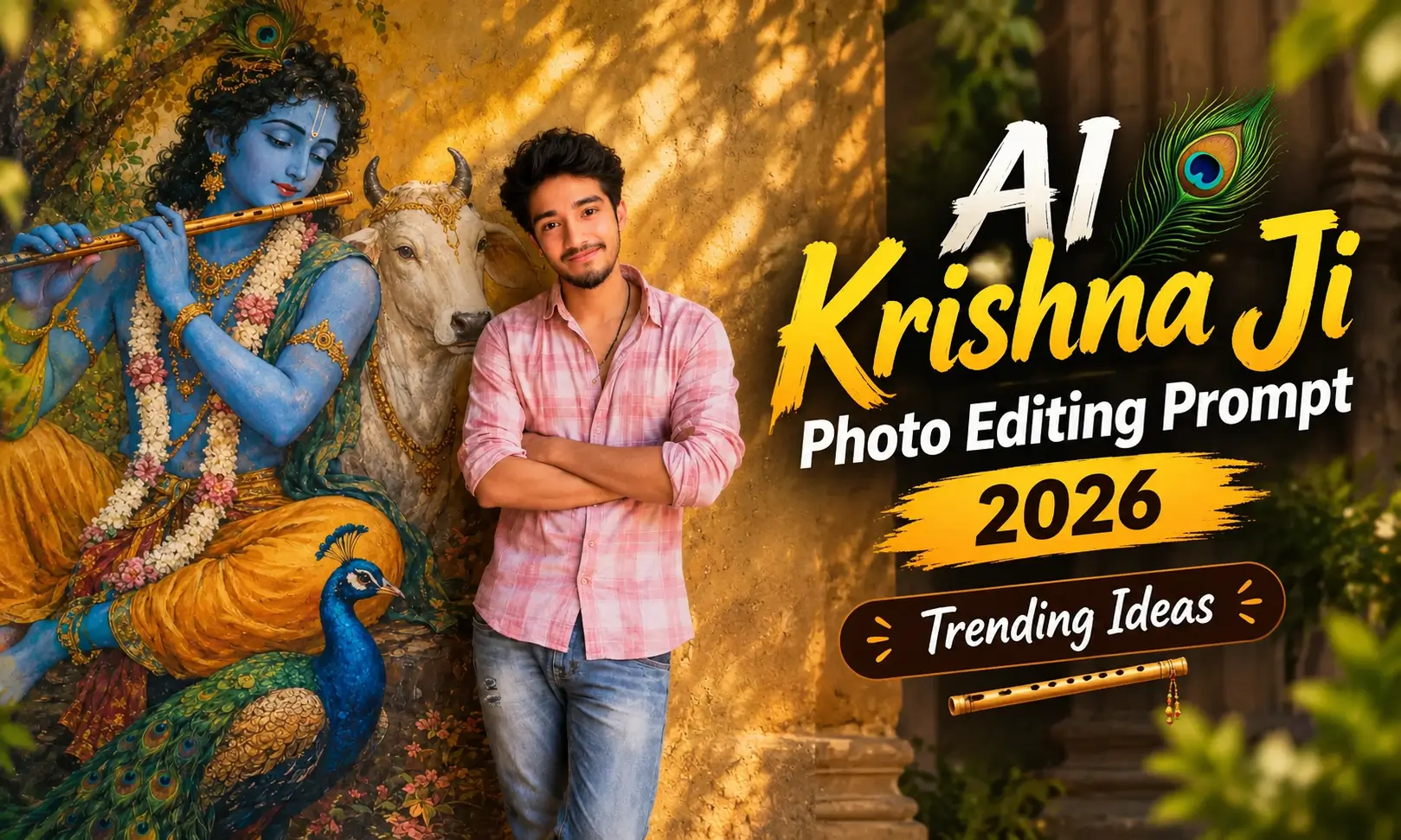 AI Krishna Ji Photo Editing Prompt
